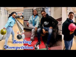 Bowling Competition for beginners - Life in Canada - Spend a day with us on our Family Fun Day -Vlog