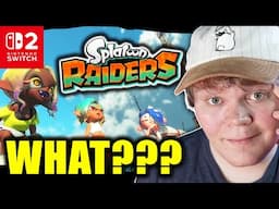 WHAT IS HAPPENING?? Splatoon Raiders LIVE REACTION & Splatoon 3 Switch 2 Update!!