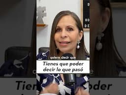 Tienes que poder decir lo que pasó  #podcast #tanatologa #duelo