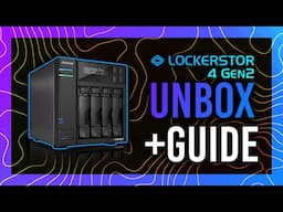 ⚡ASUSTOR NAS | Unboxing & Quick Start | AS6704T | LOCKERSTOR 4 Gen2