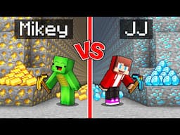 Mikey vs JJ: Who Mined The Best Luxury Mountain in Minecraft? (Maizen)