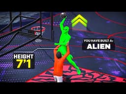 What An "ALIEN" Build Looks Like on NBA 2K25...