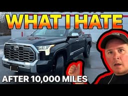 2024 Toyota Tundra 10,000 Mile Update Part 2: What I Hate
