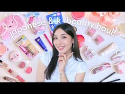 HUGE japanese & k-beauty haul! ⋆౨ৎ˚⟡˖ ࣪ (ft. YesStyle)
