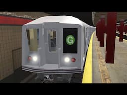 √19- R40 Slant (G) train from Canarsie to Hunters Point Ave