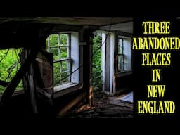 3 Abandoned Places in New England (Abandoned Airfield, Slaughterhouse and Mill) | America EP 100