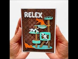 2025 NEW ARRIVAL | Playing Cats metal die cut - #Alinacutle® #AlinaCraft #handmadecards