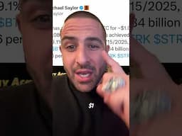 #michaelsaylor just bought $1.0 Billion Worth Of #bitcoin 🤯 #shorts