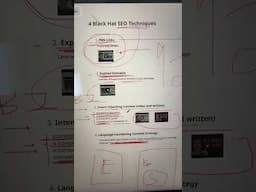 4 Black Hat SEO Tips