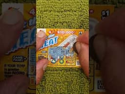 Scratching an Instant Scratch Off Lottery Ticket #shorts