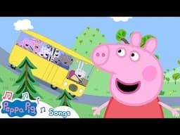 🎶  Wheels on the Bus | Peppa Pig Songs | Nursery Rhymes | Peppa Pig Music Official