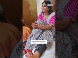 2 months before our wedding, I met with an accident...