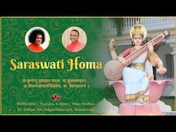 Saraswati Homa || SSSUHE KALABURAGI ||@Pentagon_Media_Center @smsghm