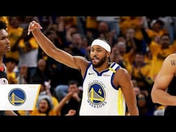 Moses Moody" Movement with Threes || Waymo Court Vision