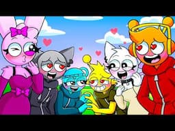 SPRUNKI GROW UP COUPLES! Incredibox Sprunki Animation
