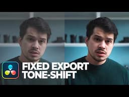 FIXED: How To Avoid Tone-Shifts When Exporting on Mac - DaVinci Resolve