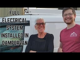 FULL ELECTRICAL SYSTEM INSTALLED IN CAMPERVAN:  PILGRIM VAN BUILDS, IPSWICH MASS (VICTRON LITHIUM)