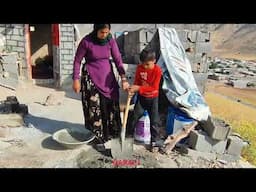 A Mother's Mountain Dream | How Hajar's Mom Built a Cabin With Her Bare Hands!