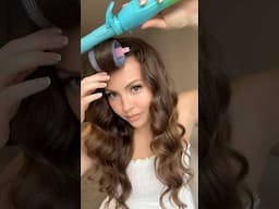 How To: Mermaid Waves & Curtain Bangs! #hairstyle
