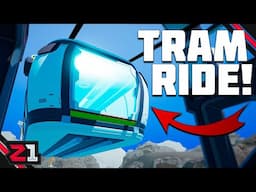 Taking A TRAM To The TOP ?! Planet Crafter Moons Update Dev Branch