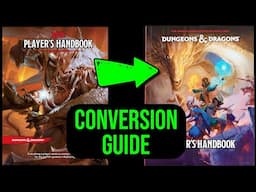 How to Convert D&D 2014 to 2024