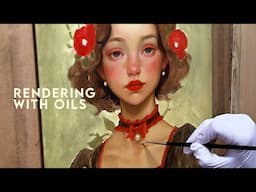 Fairytale Oil Painting 🧚 PT 2: RENDERING