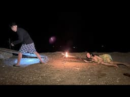 The 17-year-old girl life alone is always full of danger with the boys in the village late at night