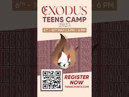 🚨🔥 TEENS CAMP 2025 – THE COUNTDOWN IS ON!