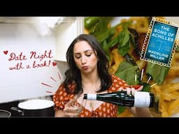 DATE NIGHT WITH A BOOK! | Episode No. 1: The Song of Achilles and Cooking an Italian Meal!