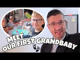 We’re Grandparents! 💙 Meet Our FIRST GRANDBABY 👶🏻