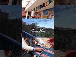 Cusco Adventures: Traditional food & local weavers #cusco
