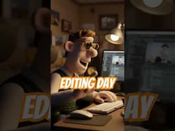 #DreamScreenAI Editing Day, Putting the final touches to our new review. #wallaceandgromit