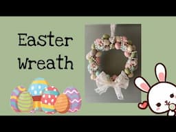 Easy Easter Wreath 🐣 Eggtastic