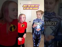 Meet Tennesy, Juliette, Gwen, Ella, and all our new friends in FUN SQUAD SUPERHERO TAG!