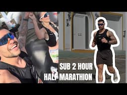 I ran a half marathon!