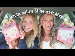 Trying The McDonald's Minecraft Meal