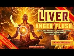 ★Release ANGER Stored Inside Your Liver★ 4Hz + 8Hz +100MHz + 800MHz +1111Hz (POWERFUL HEALING MUSIC)