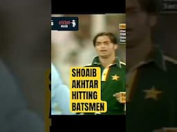 Shoaib Akhtar Hitting Batsmen Dangerous Bowling
