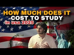 How Much Does It Really Cost to Study in the USA in 2025 | International Students | F1 ViSA 🇺🇸