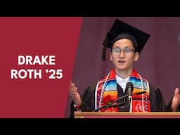 2025 Commencement Student Speaker Drake Roth '25