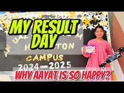 Aayat Arif II My RESULT Day ( Why Aayat is so Happy ) II vlog