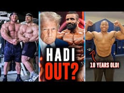 Hadi Choopan OUT of the 2025 Olympia? | 18 Year old NATTY tested | 18 week out Mr Olympia Updates