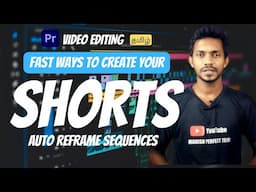 🔥 Auto Reframe sequences உருவாக்குவது எப்படி? | adobe Premiere pro video editing in tamil