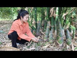 '' Bamboo shoot '' Delicius bamboo shoot cooking by Mommy chef - Cooking with Sreypov
