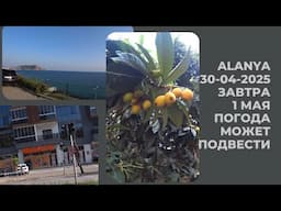 ALANYA В МАЙ МОЖЕМ ВОЙТИ С ДОЖДЯМИ АЛАНЬЯ 30 АПРЕЛЯ 2025