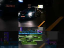 Editing timeline VS Mustang Car Commercial 👇Shot early in the morning with two friends.