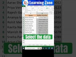 Custom Numbers |  #advancedexcel #excel