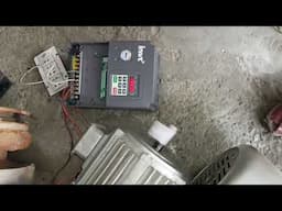 BLDC motor running on invt VFD