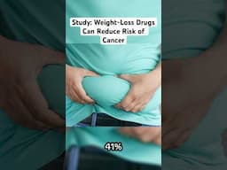 Weight-Loss Drugs Can Reduce Risk of Cancer #verity #news #science #cancer #ozempic #fyp #explore