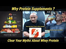 Why Protein Supplements ? | Clear Your Myths About Whey Protein | Mukesh Gahlot #youtubevideo
